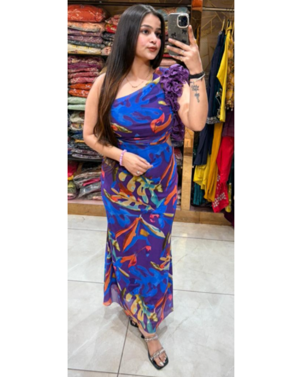 LAILA-RUFFLE DRESS