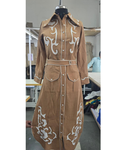 TISHA-COTTON LINEN SKIRT SET