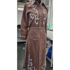 TISHA-COTTON LINEN SKIRT SET