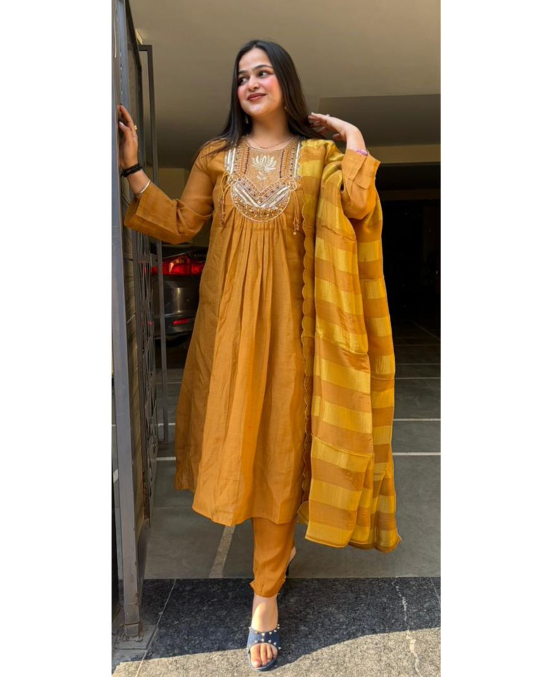 SHREYA-MULCOTTON SUIT