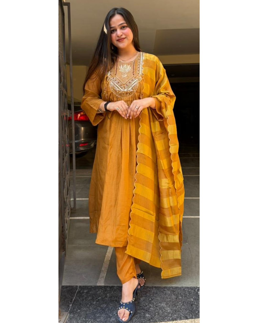 SHREYA-MULCOTTON SUIT