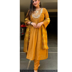 SHREYA-MULCOTTON SUIT