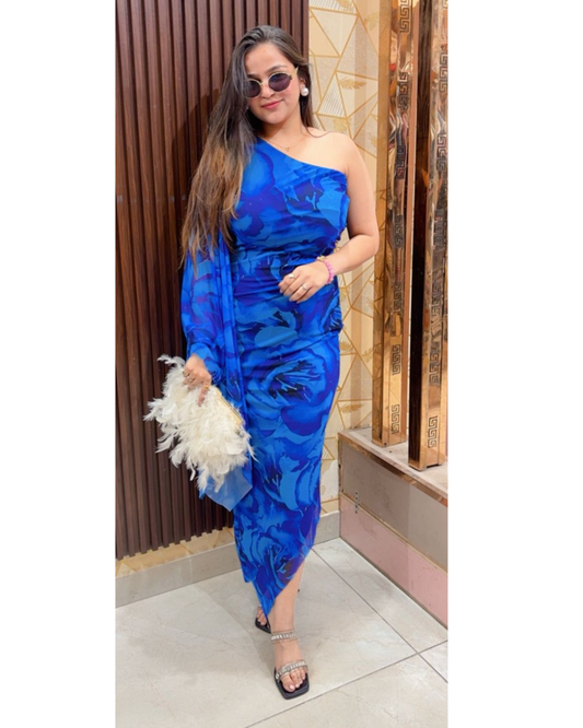 BEACHY-OFF SHOULDER DRESS