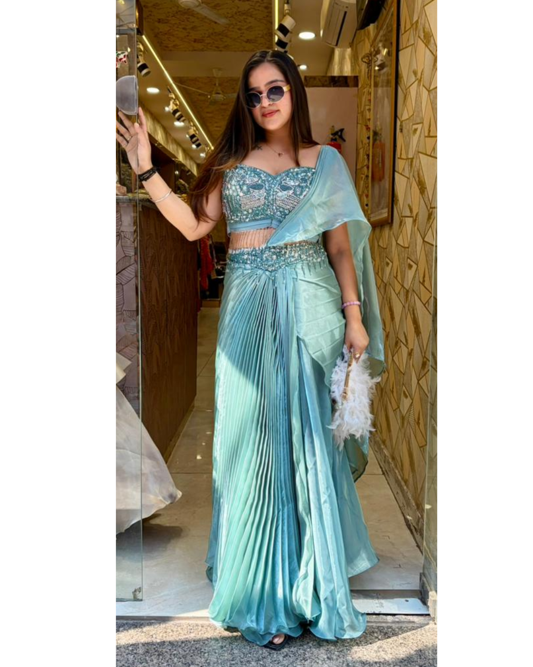 DISHA-DRAPE SAREE