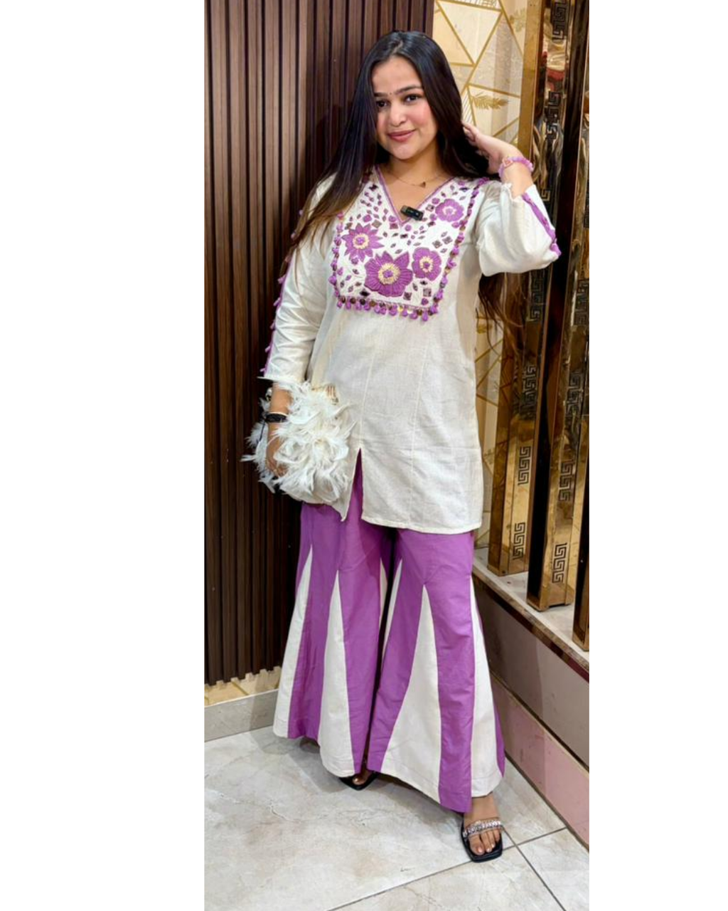 LILLY-KHADHI COTTON CORDSET