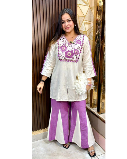 LILLY-KHADHI COTTON CORDSET