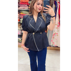 "ROCA"- BLAZER TOP