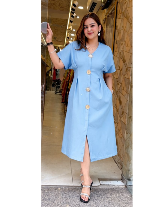 SIKHA-DRESS WITH CHARMS