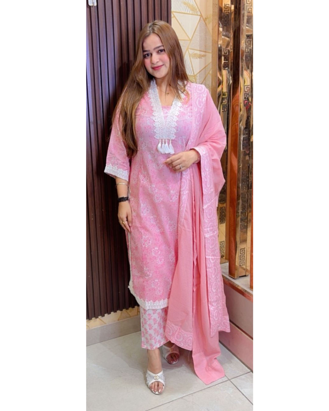 "PREETI"-COTTON SUIT