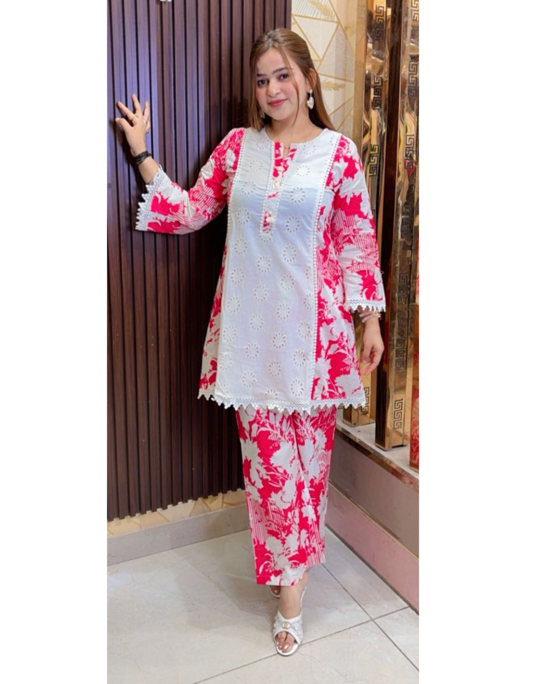"DIVYA"-COTTON CORDSET