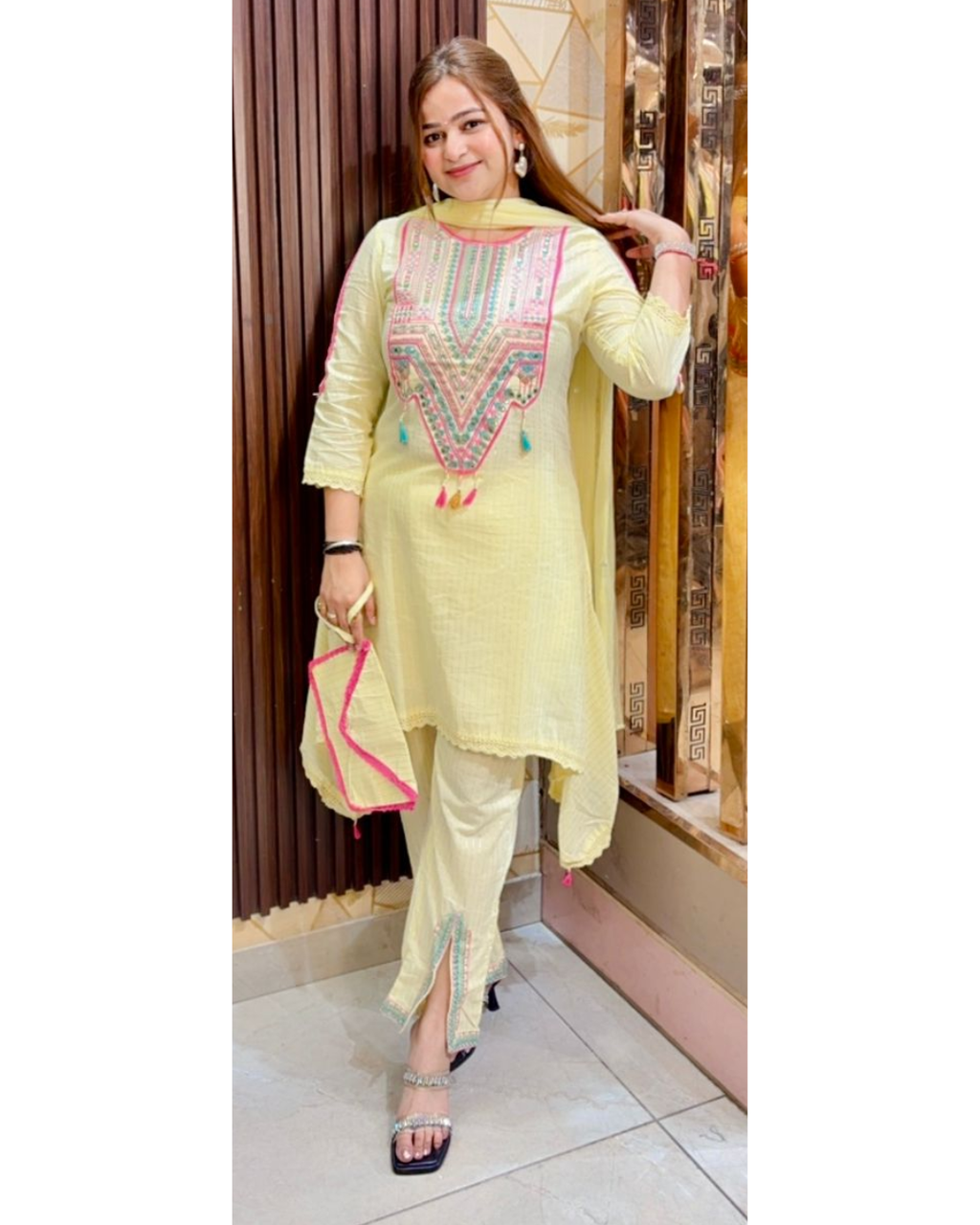 TISHA-SUIT WITH BAG