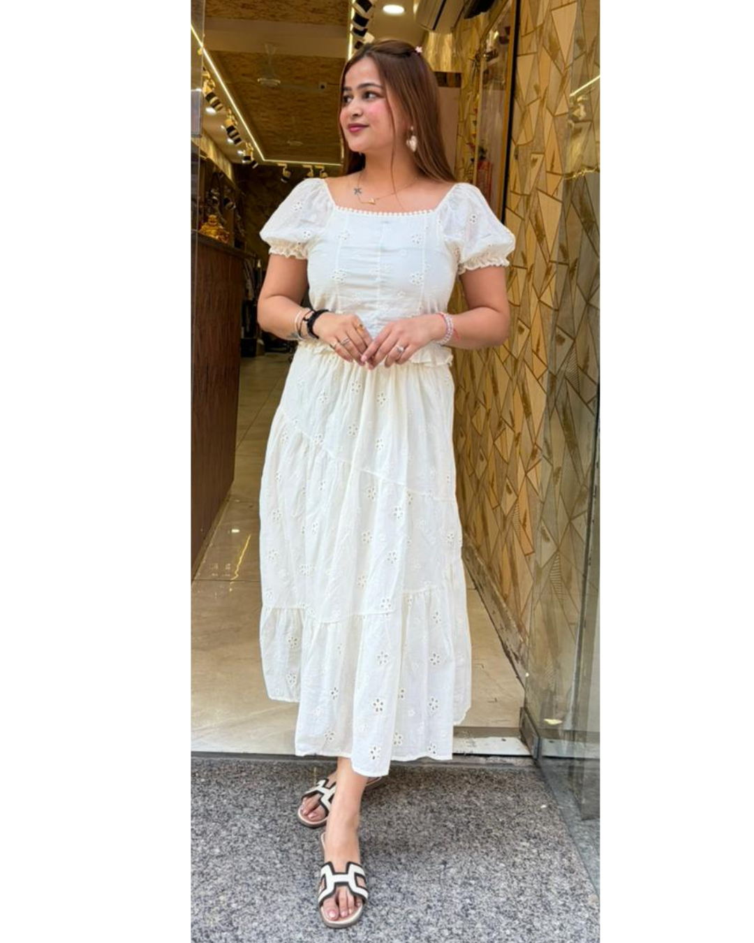 "FIFI"-COTTON SKIRT SET