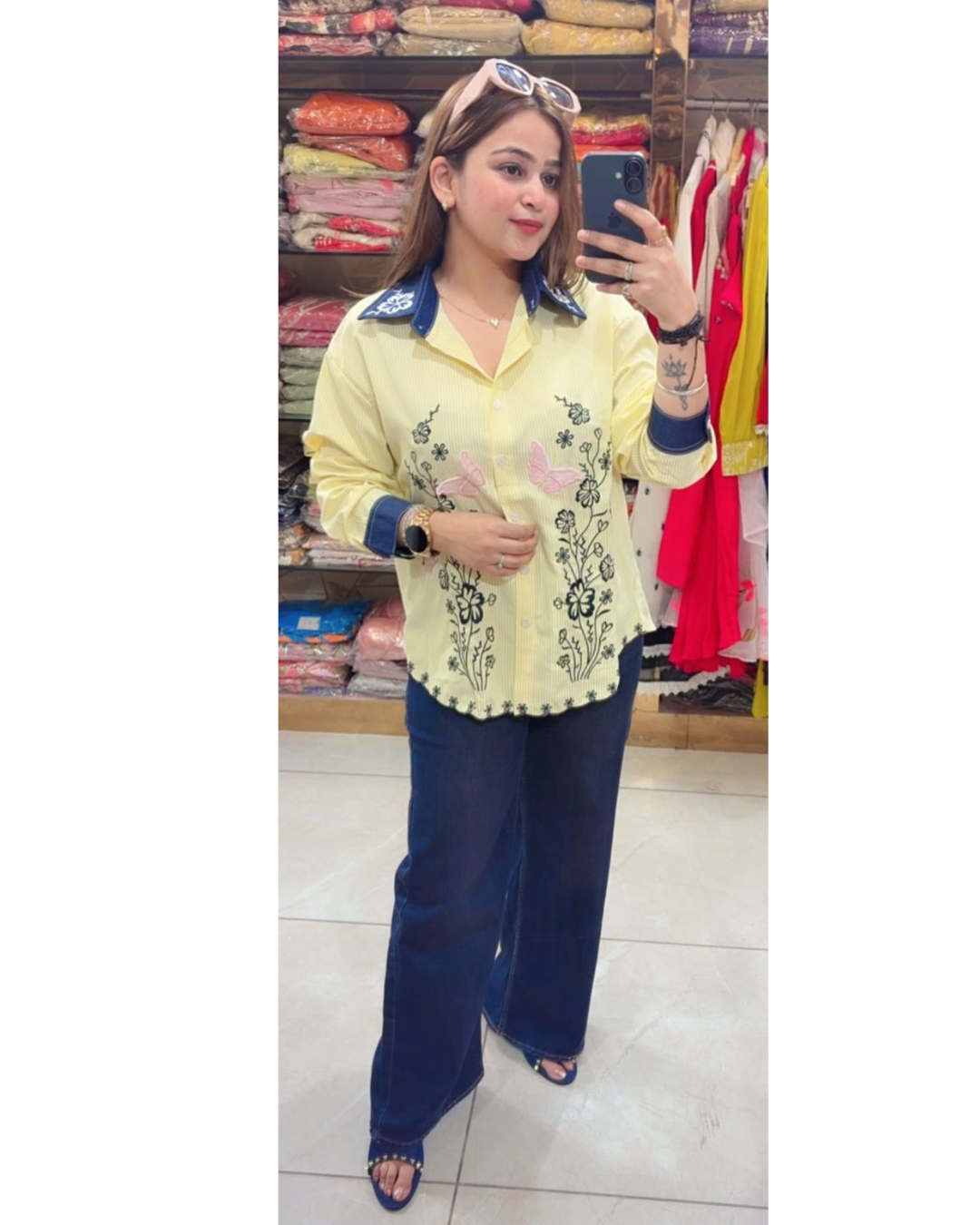 'DIKSHA"- COTTON SHIRT