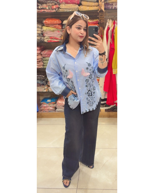 'DIKSHA"- COTTON SHIRT