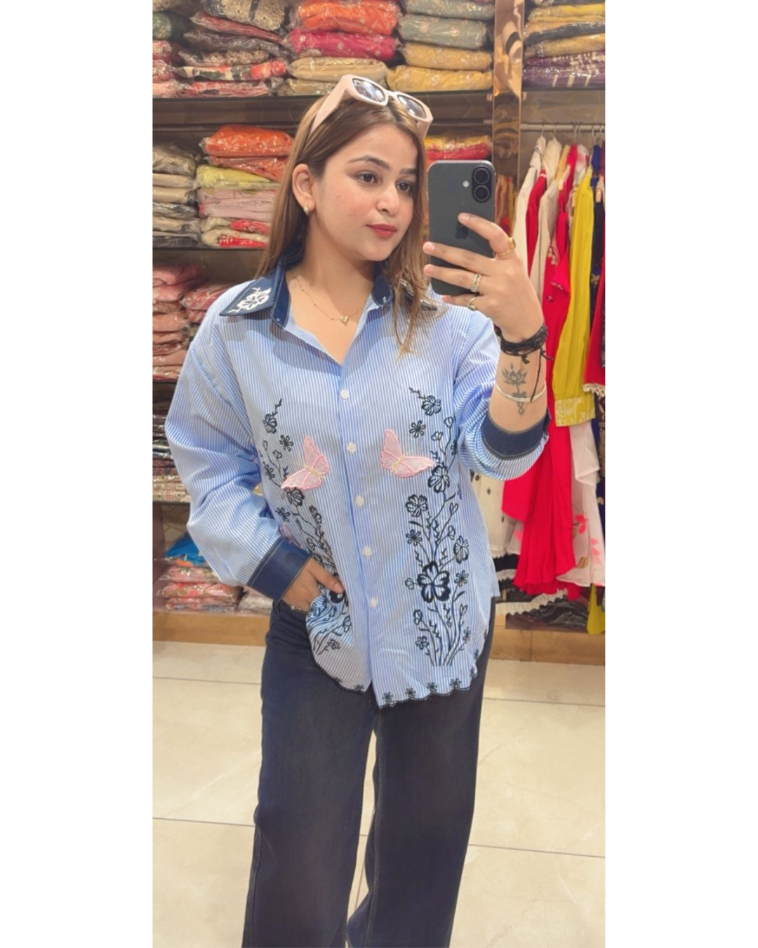 'DIKSHA"- COTTON SHIRT