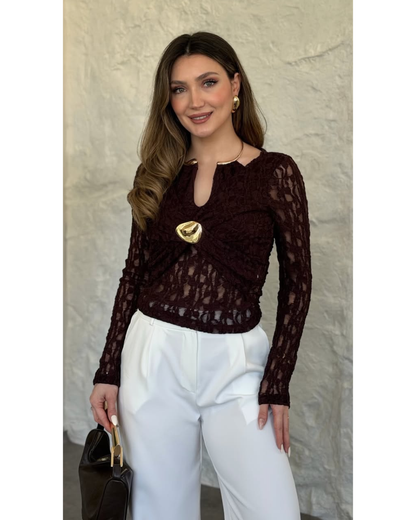 "TISHA"-DESIGNER TOP