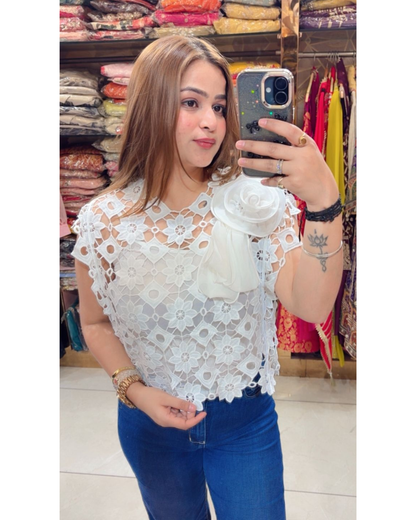 "BLOSSOM"-FLORAL TOP