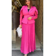 "ISHA"-PLEATED CORDS