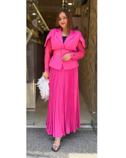 "ISHA"-PLEATED CORDS