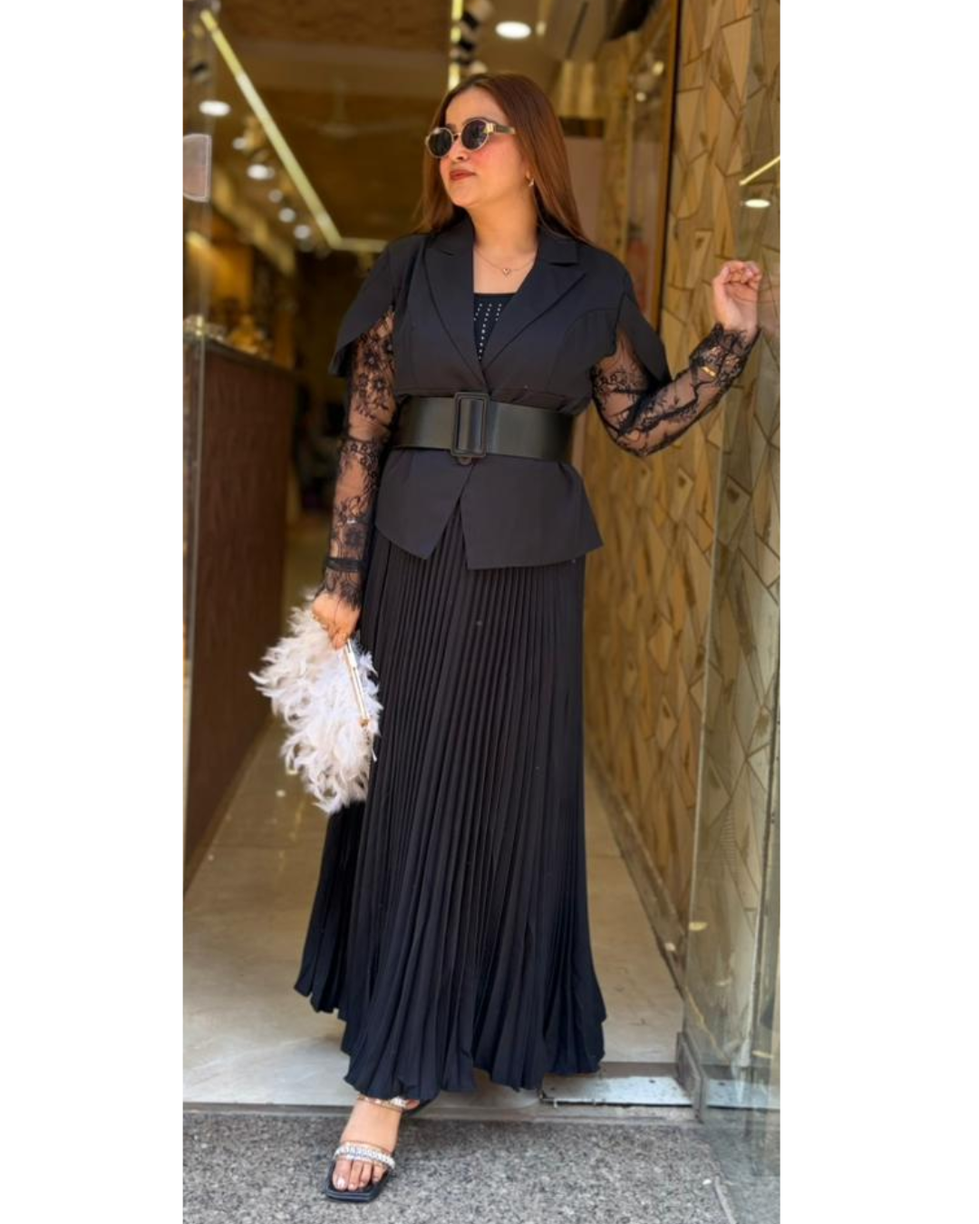 "ISHA"-PLEATED CORDS