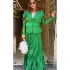 "ISHA"-PLEATED CORDS