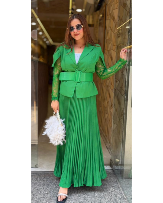 "ISHA"-PLEATED CORDS