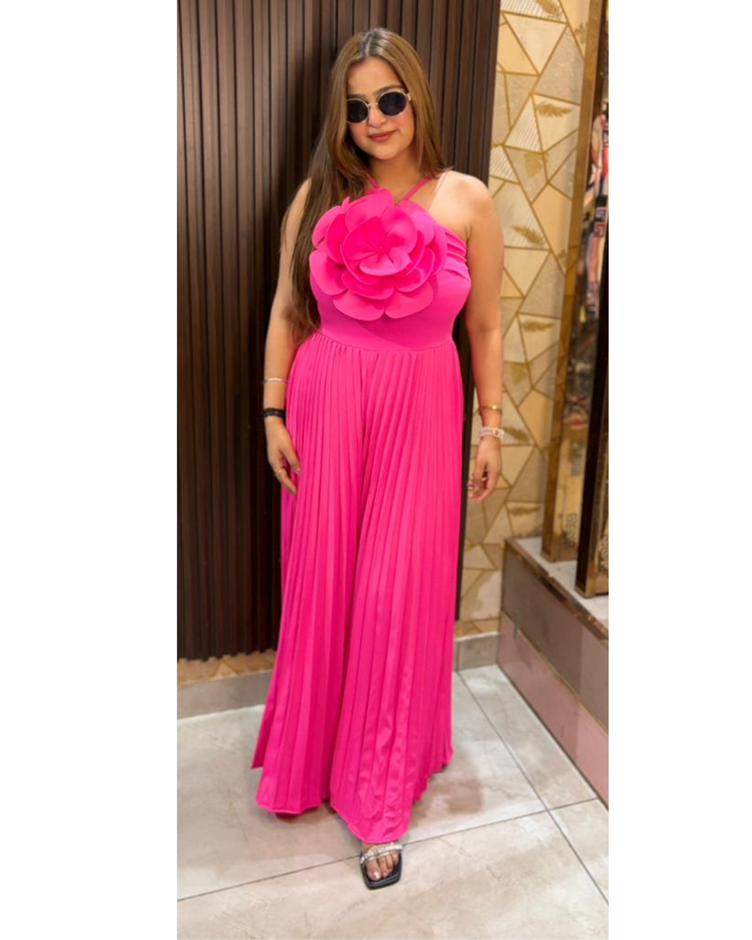 "MUSKAN"-FLOWER JUMPSUIT