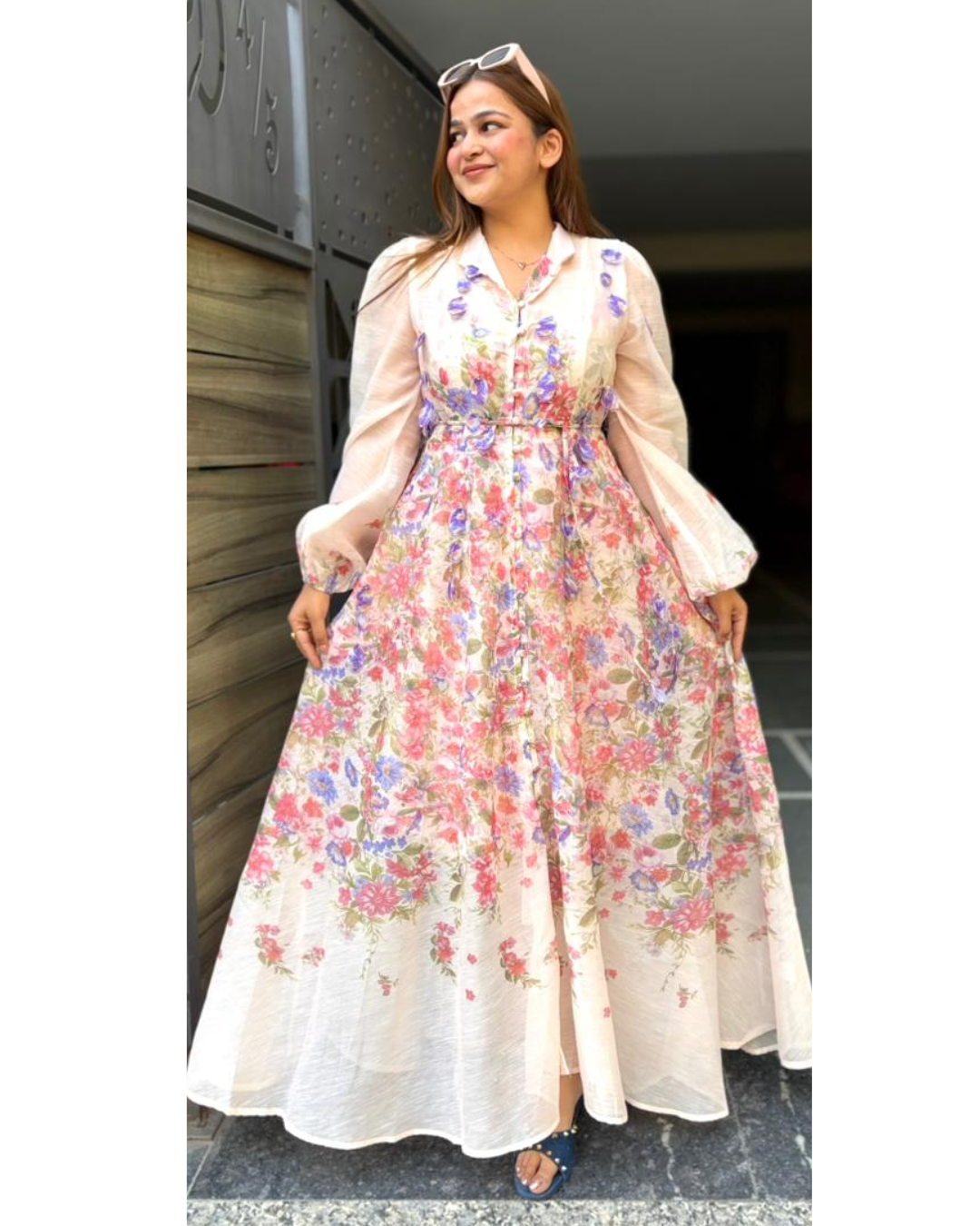 "SHELLY"-FLORAL DRESS