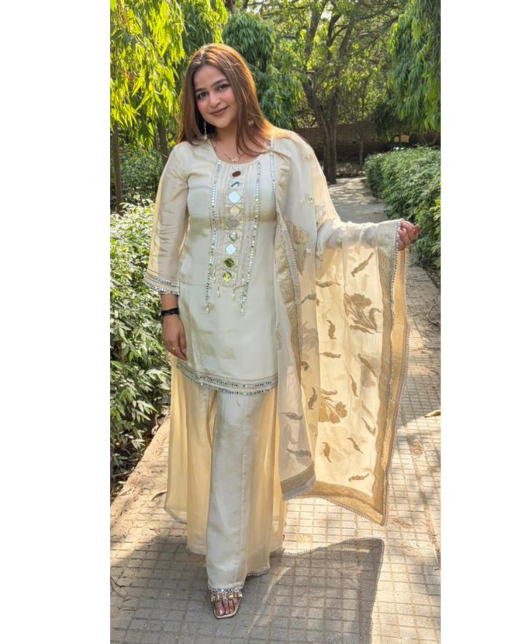 "ISHQ"-PLAZO SET