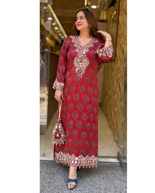 "ISHA"-LONG DRESS
