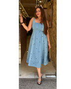 "HEART"-DENIM DRESS