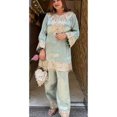 "GURI"-PARTYWEAR CORDS WITH POTLI