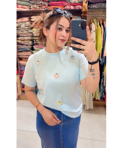"STRAWBERRY"-TEE