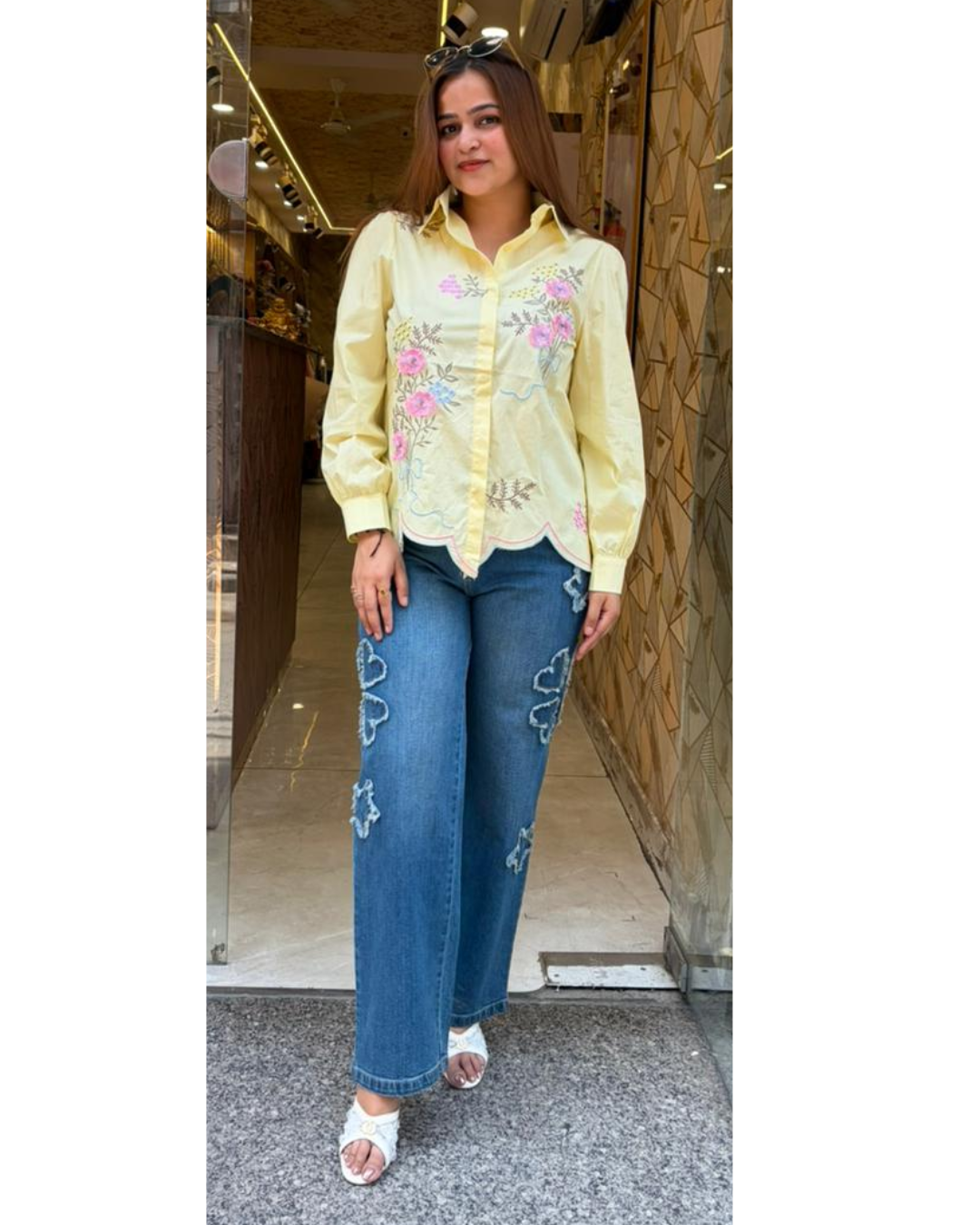 "FIFI"-COTTON SHIRT