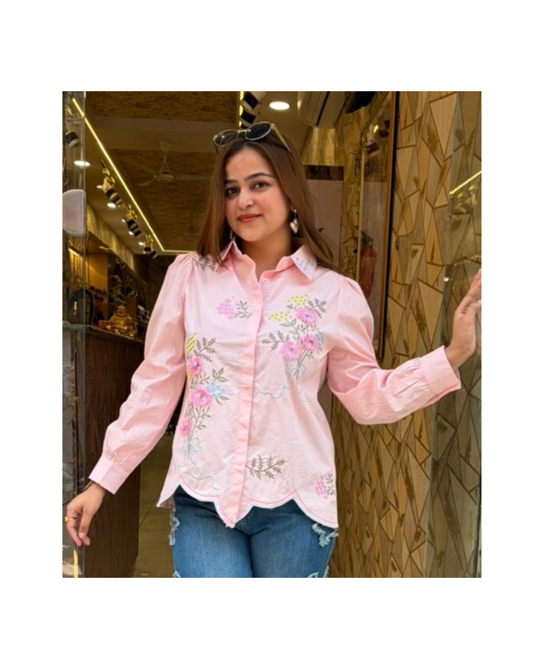 "FIFI"-COTTON SHIRT
