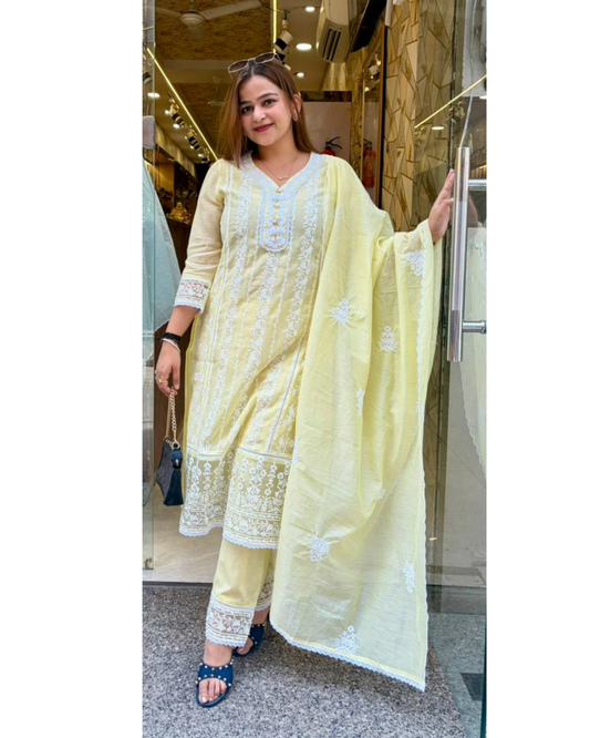 LIZA-MUL COTTON SUIT