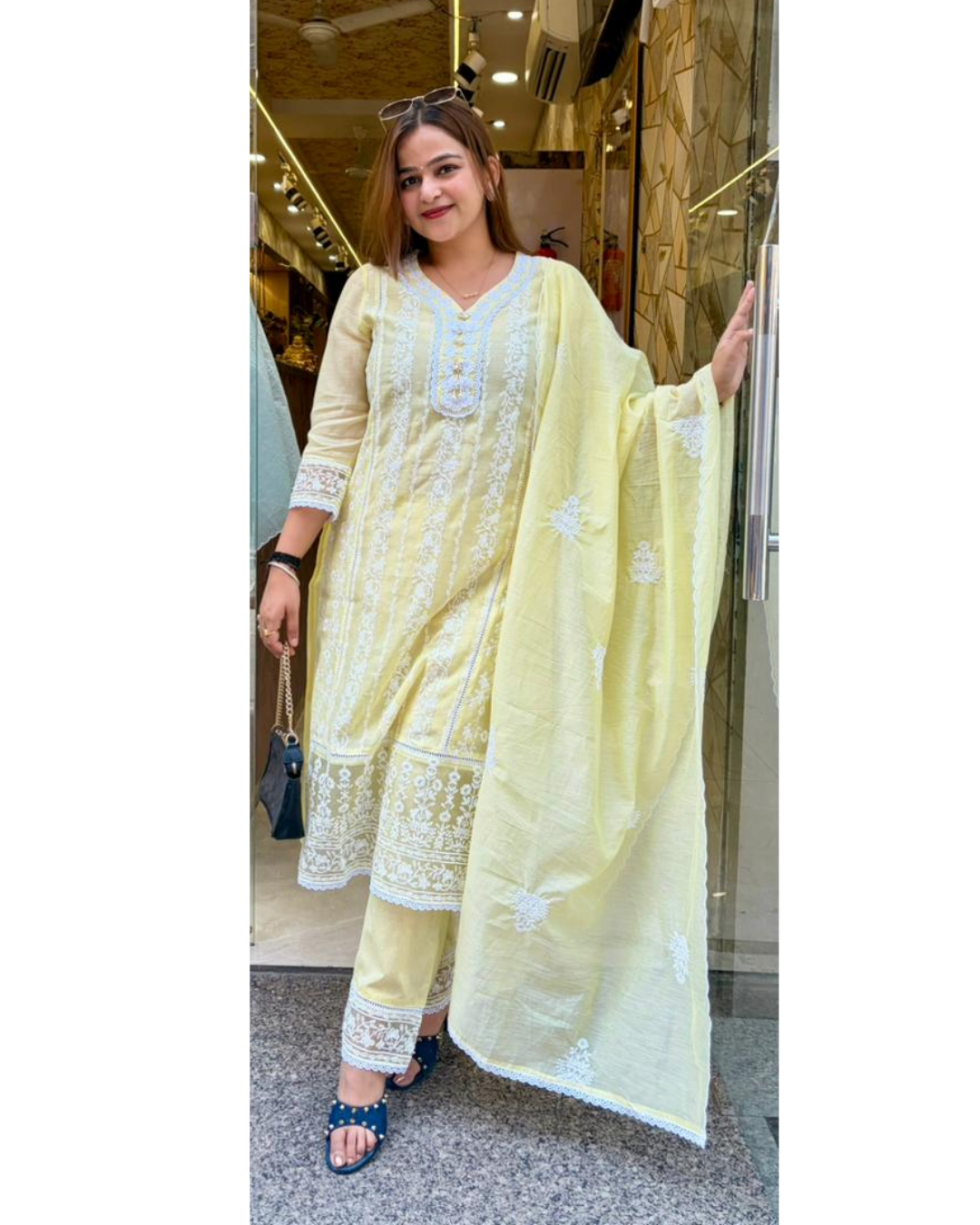 LIZA-MUL COTTON SUIT