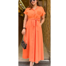 ZAMAYA-MAXI COTTON DRESS