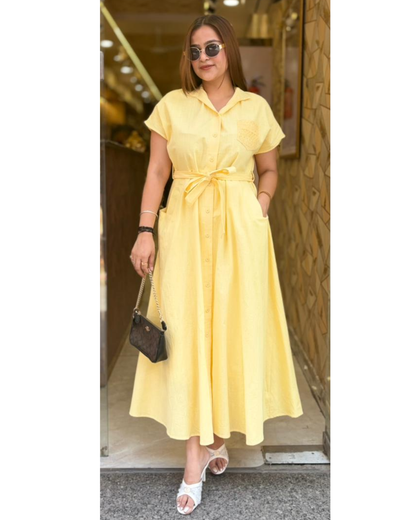 ZAMAYA-MAXI COTTON DRESS