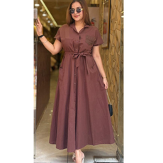 ZAMAYA-MAXI COTTON DRESS