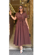 ZAMAYA-MAXI COTTON DRESS