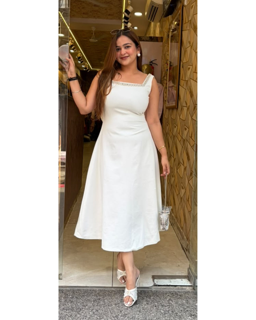 ZARA-BOW DRESS