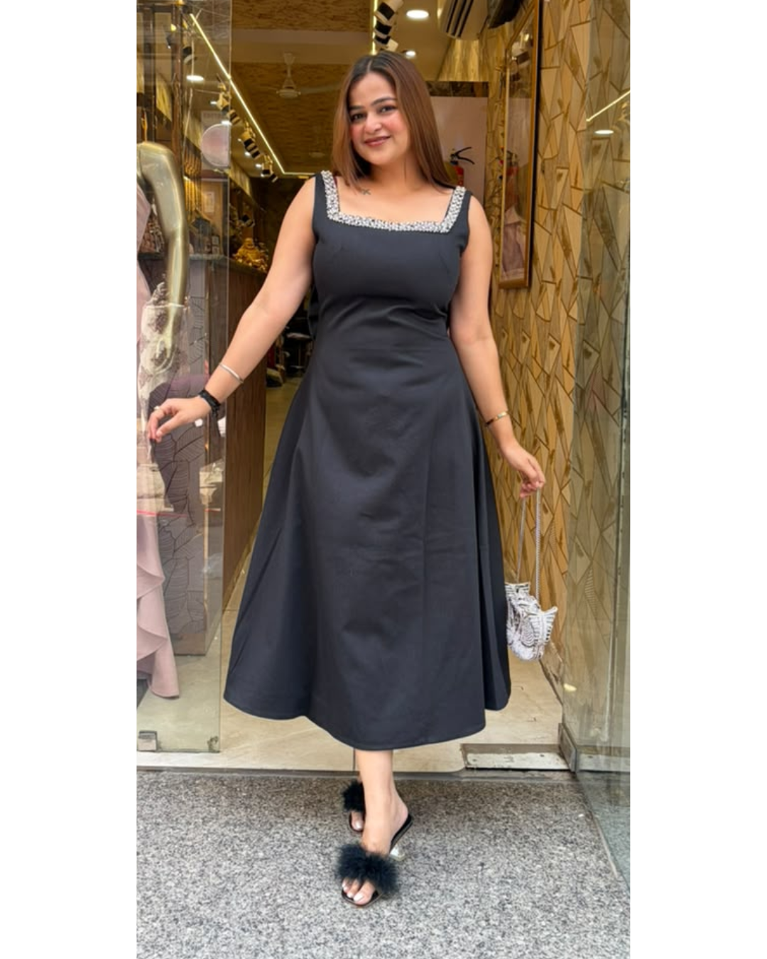 ZARA-BOW DRESS