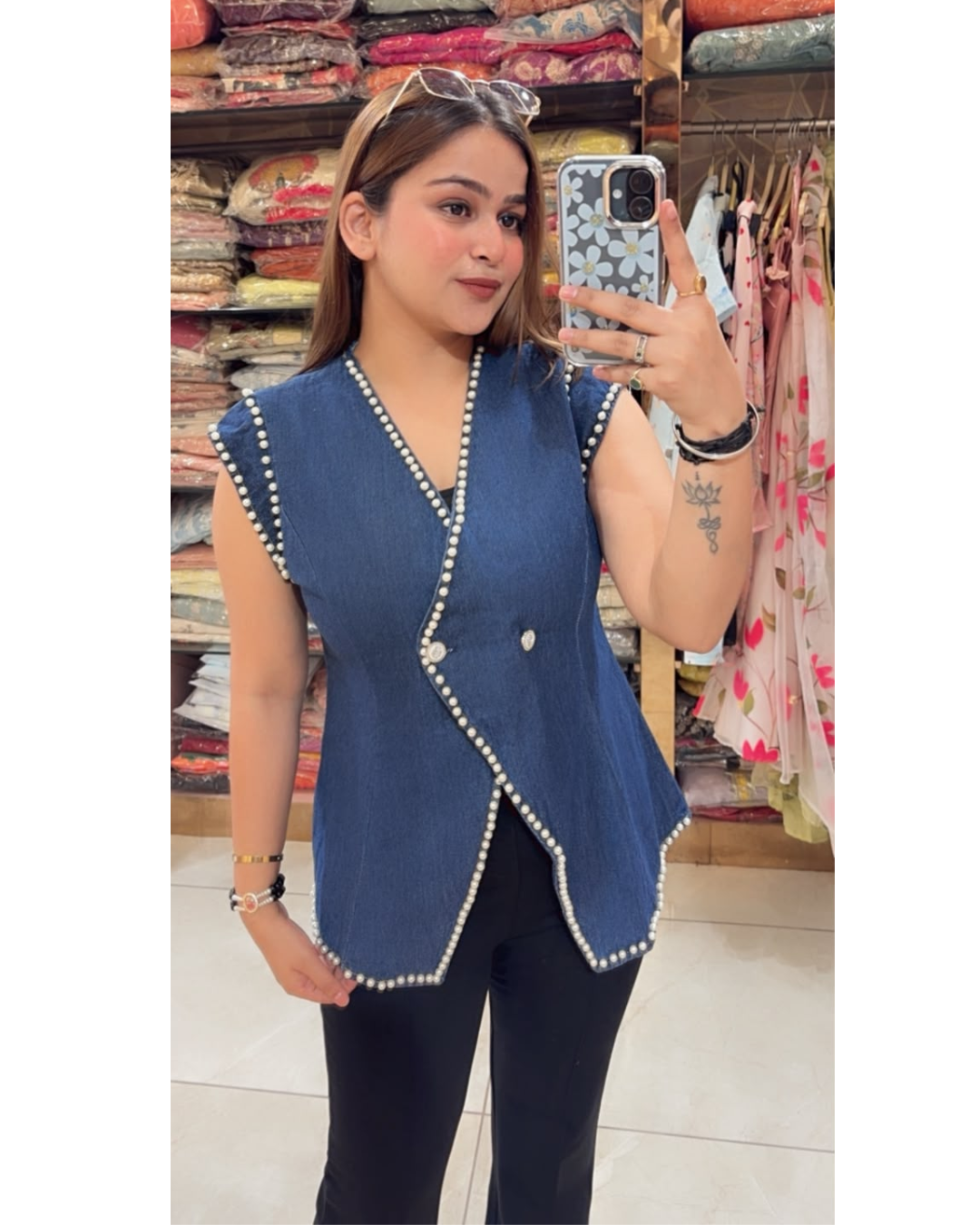 KIARA-DENI PEARL BLAZER