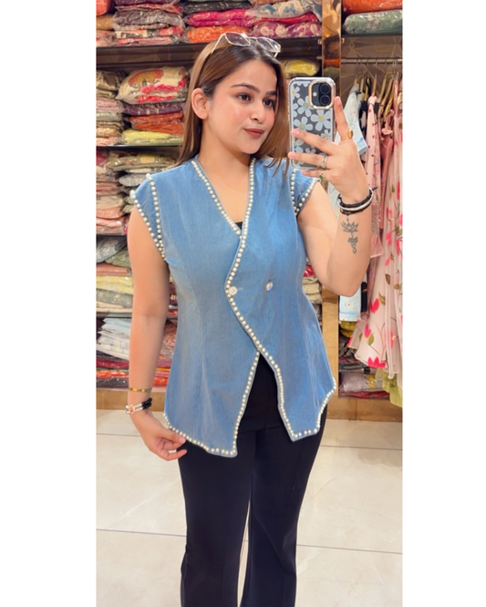 KIARA-DENI PEARL BLAZER
