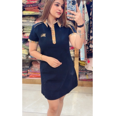 ELLOIUS-TEESHIRT DRESS
