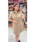 ELLOIUS-TEESHIRT DRESS