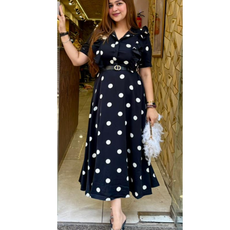BLAIR-POLKA DRESS