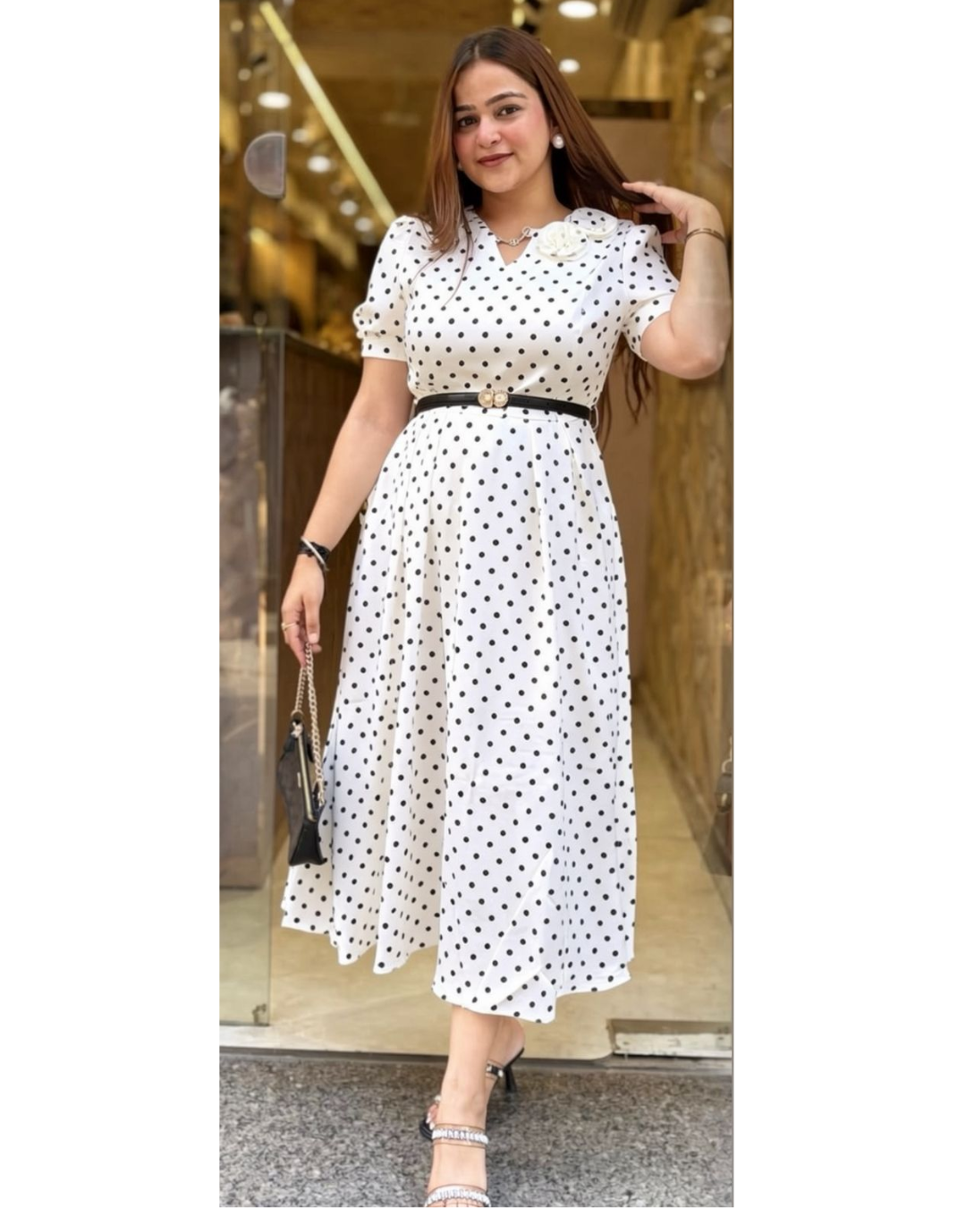 SAREENA-POLA DRESS