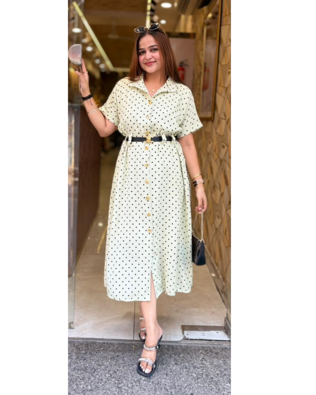 SAREENA-POLA DRESS